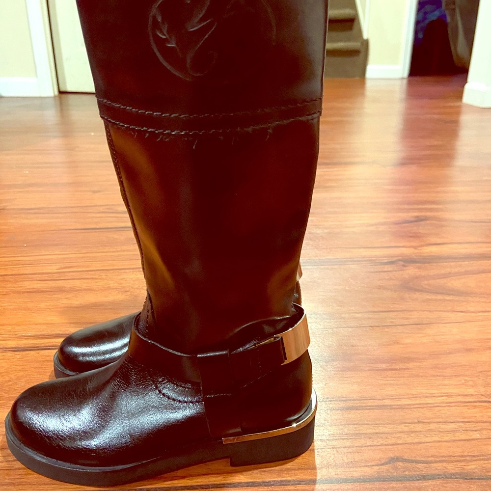 Brand new Kids tall black riding boots (Zara).